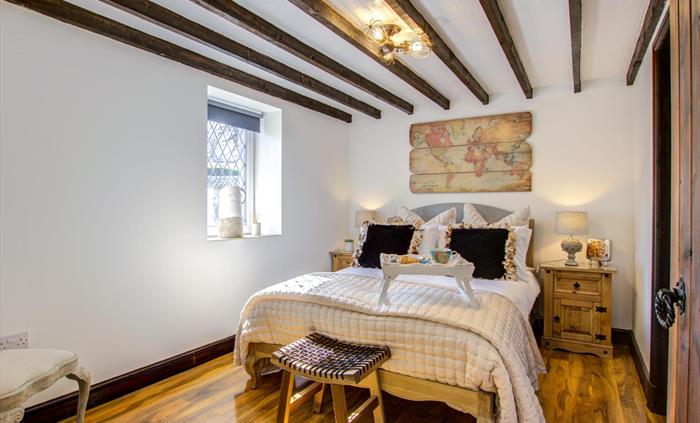 Cosy bedroom on the ground floor